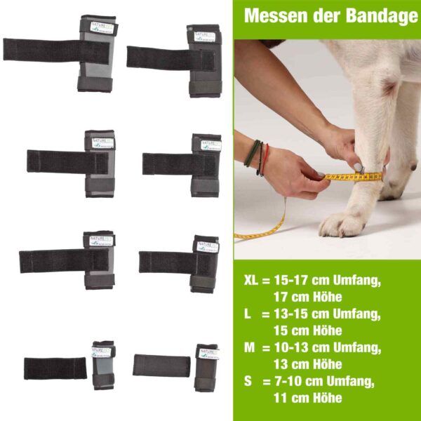 Medium Handgelenk Bandage für Hunde – Bild 6